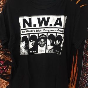 NWA Shirt, Ice Cube, Dr Dre, Eazy E